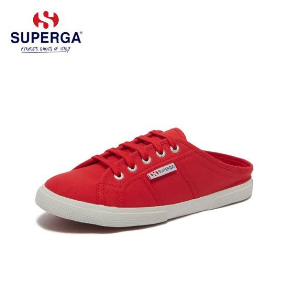 Superga 2402 LEANAPPAW Hot Pink Slip On Sneakers Size 7